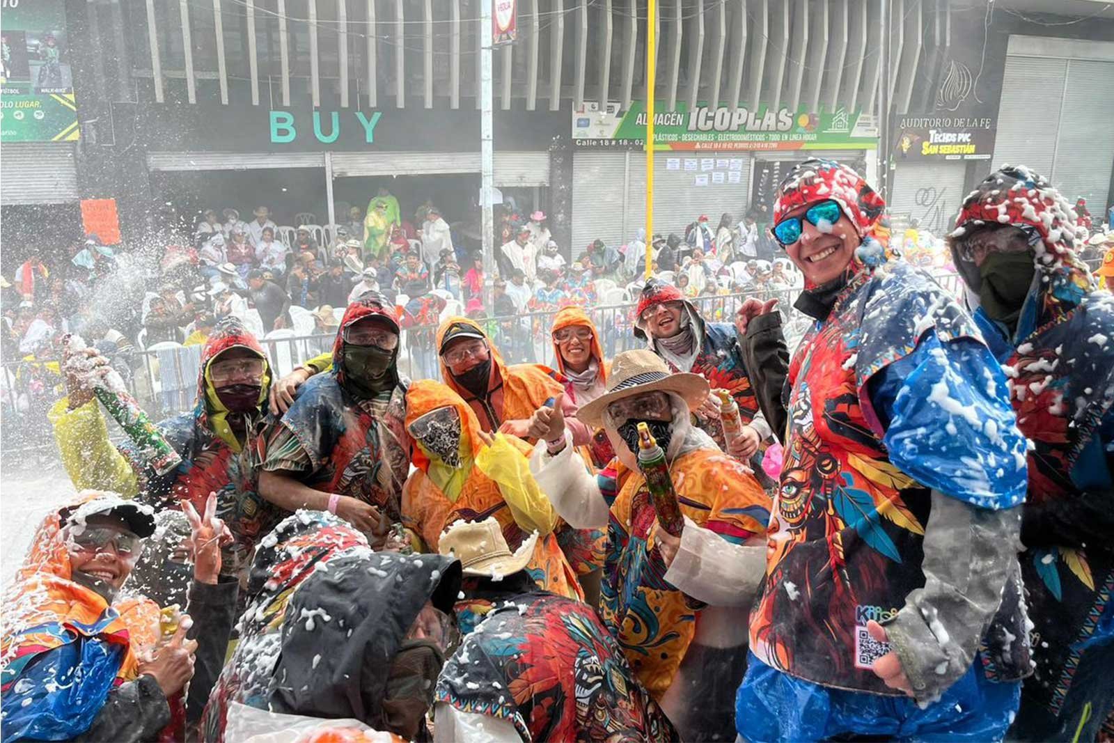 carnaval negros y blancos con vallenatour